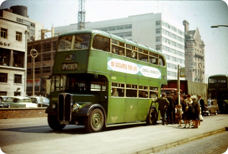 Liverpool Corporation - AEC Regent III - JKF 933 - A690