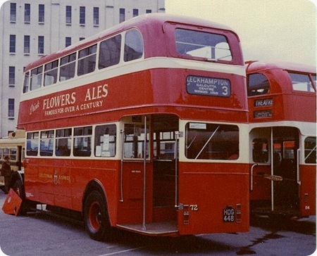 Cheltenham District Albion Venturer CX19 Rear view