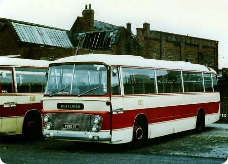 Potteries Motor Traction - AEC Reliance - 4990 VT - 990