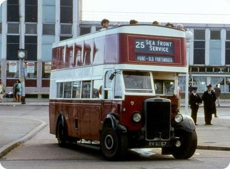 Portsmouth Corporation - Leyland Titan - RV 6358/67 - 5/7 Portsmouth Corporation - Leyland Titan - RV 6358/67 - 5/7