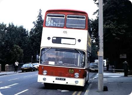 Southampton Corporation - Leyland Atlantean - OCR 149F - 105