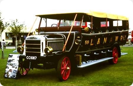 L & N W Rly - Leyland S4 36 T3 - CC 1087 - 59