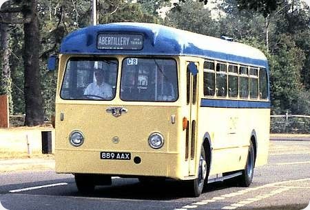 Jones Aberbeeg - Leyland Tiger Cub - 889 AAX - 98