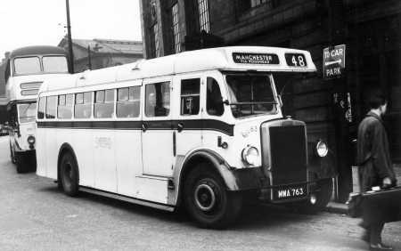 Sheffield Corporation Leyland Tiger MWA 763