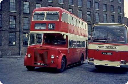 North Western - Leyland Titan PD2 - KDB 666 - 666 North Western - Leyland Titan PD2 - KDB 666 - 666