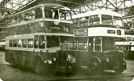 Oldham Corporation - Leyland Titan PD2 - NBU 508 - 408 Oldham Corporation - Leyland Titan PD2 - NBU 508 - 408