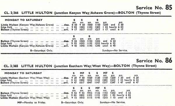 Service 85 86 Service 85 86